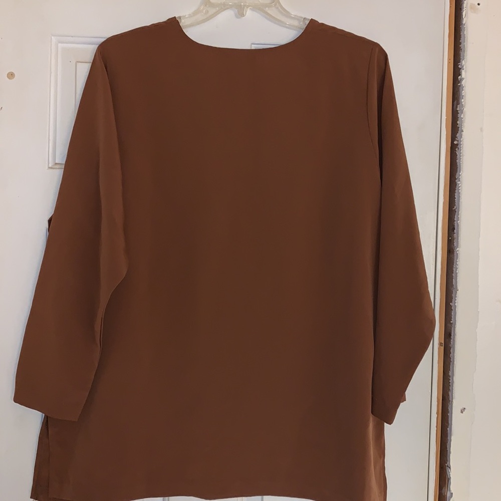 Leopard silk top - Picture 5 of 5